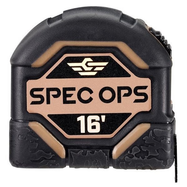 Spec Ops 16 ft L X 262 in W Tape Measure, Spec Ops Tools, Mfr#: SPEC-TM16